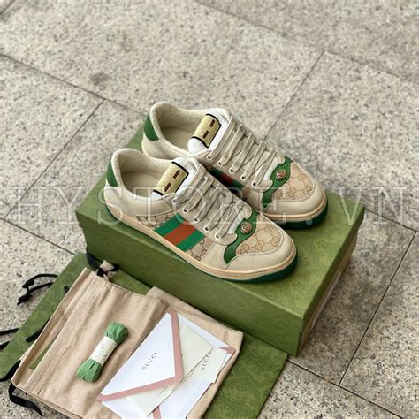 giày gucci chính hãng cũ|Gucci sneaker nam.